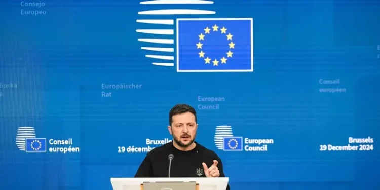Volodimir Zelensky: «el bloqueo del gas es una de las mayores derrotas rusas»