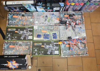 Secuestraron armas de juguete y más de un millón de municiones de hidrogel por ser nocivas para la salud