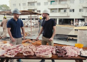Asado de obra y brasas de identidad: todo en un programa de TV