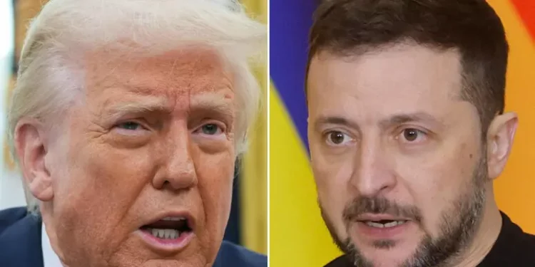 Donald Trump mantuvo una «excelente charla con Volodimir Zelensky»