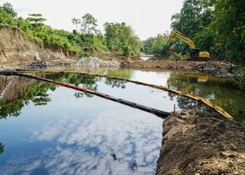 Un derrame de petróleo en Ecuador afecta a un refugio de vida silvestre de la zona costera