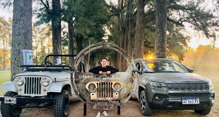 Un joven apasionado detrás del éxito del Encuentro Nacional de Jeeps