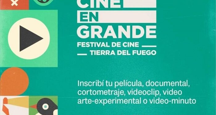 Convocatoria abierta para la 8° edición del Festival de Cine Nacional “Cine en Grande” de Tierra del Fuego