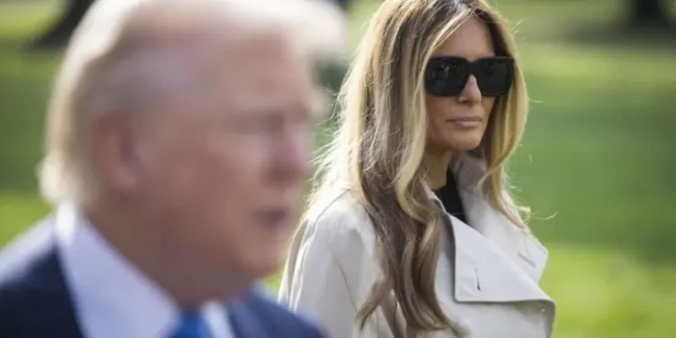 ¿Dónde está Melania?
