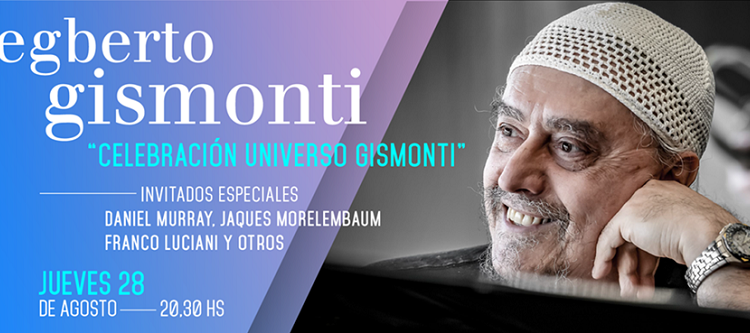 Egberto Gismonti llega a la Argentina