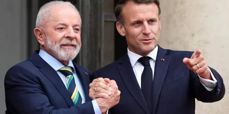 Lula le pide a Emmanuel Macron que «abra el corazón al Mercosur»