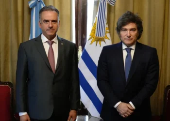 Javier Milei se reunió con Yamandú Orsi, presidente de Uruguay