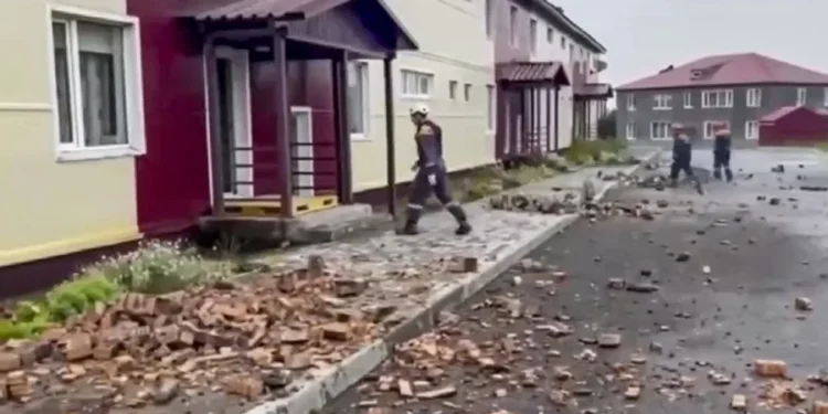 Kamchatka amanece sacudida por numerosas réplicas del mayor terremoto desde 1952