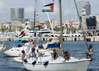 «Israel podría atacar en 48 horas»:  denuncian activistas de la Flotilla que navega hacia Gaza