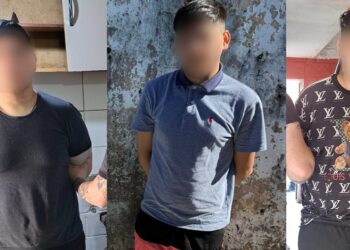 Policía de la Ciudad detuvo en Avellaneda a cinco ladrones por el robo a un taxista