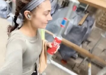 Una mujer se volvió viral después de mostrar cómo es el camino a su casa en París