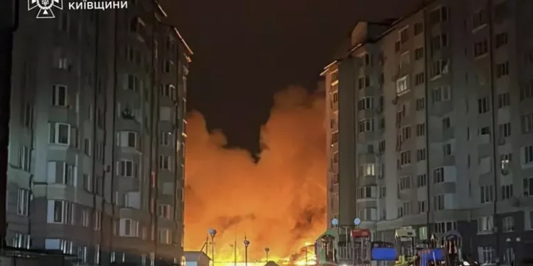 Noche de infierno en Ucrania con una feroz andanada de ataques rusos