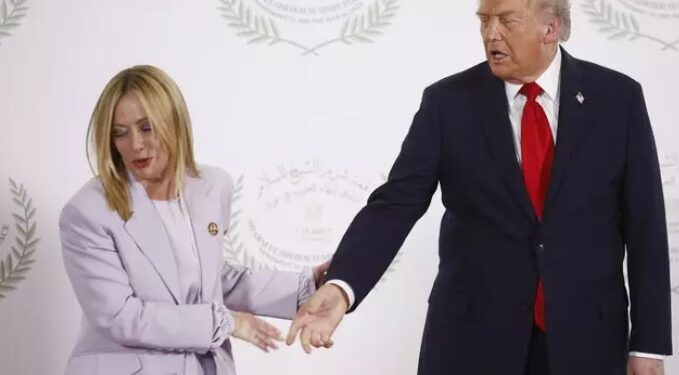 EEUU le pidió a Italia sumarse como miembro fundador de la fuerza para Gaza