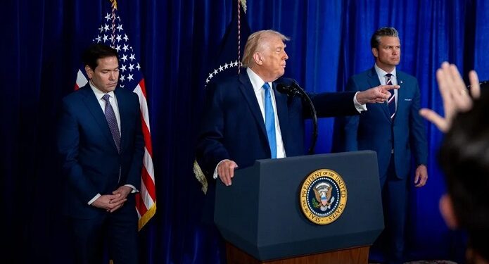 Donald Trump dice que Delcy Rodríguez está «cooperando» y descarta una pronta convocatoria de elecciones libres en Venezuela