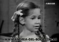 Así actuaba Andrea del Boca cuando era niña