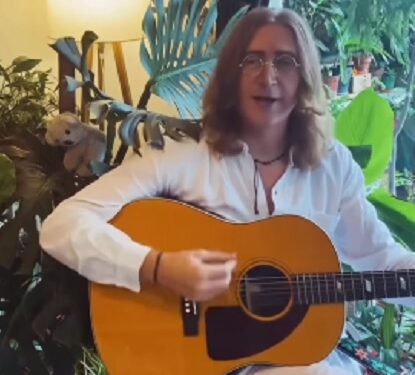 El doble de John Lennon es argentino y vive en Lanús