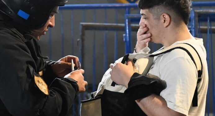 Operativos en la Copa Libertadores: 39 trapitos demorados y 240 actas labradas en la Bombonera