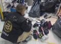 La Policía de la Ciudad secuestró en Flores más de 5 mil pares de zapatillas de contrabando y mercadería apócrifa por un valor de más de 240 millones de pesos