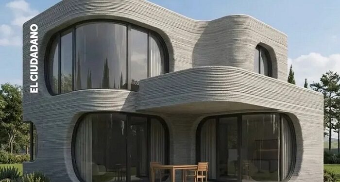La construcción 3D para hacer casas en 48 Hs llegó a la Argentina