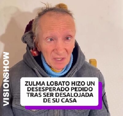 Zulma Lobato: «Si pierdo a mi perra, termino con mi vida»