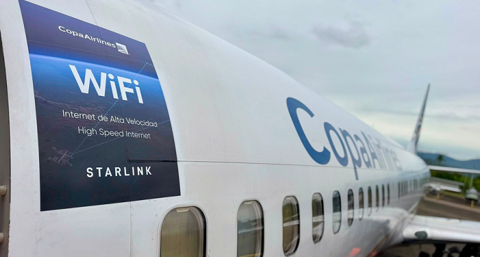 Copa Airlines anuncia la incorporación de internet de Starlink