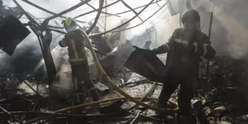 Masivo ataque ruso a Ucrania con misiles y drones