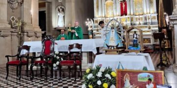 La Virgen de Luján y el Negrito Manuel peregrinan por Catamarca