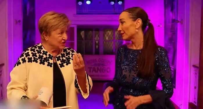 Mora Godoy a Kristalina Georgieva: «Le dije que hay una parte de la población que necesita atención inmediata»