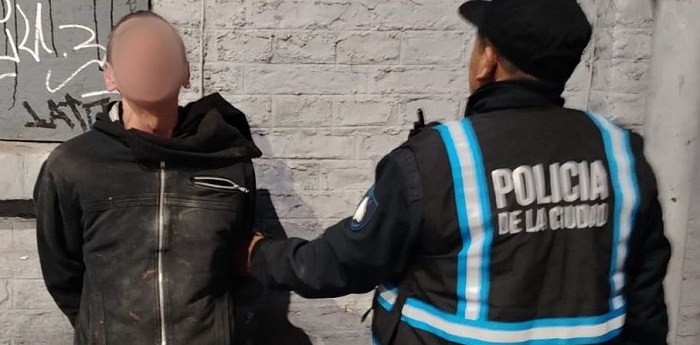 La Policía de la Ciudad detuvo a un boquetero con 19 antecedentes en Villa Urquiza