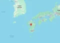 Un sismo de magnitud 7,1 en el sureste de Japón produjo innumerables derrumbes