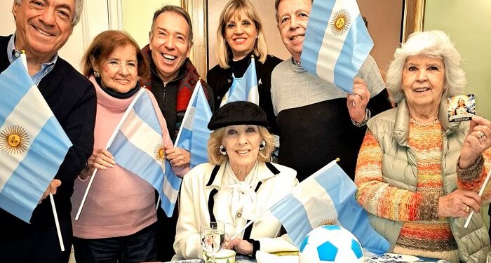 Así es la cábala de Mirtha Legrand para alentar a la Selección Argentina