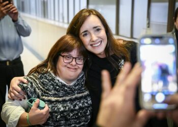 Victoria Villarruel: «Tenemos que mirar a los desfavorecidos y a los discapacitados»
