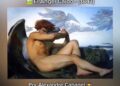 La terrible mirada del «Angel caído» en este cuadro