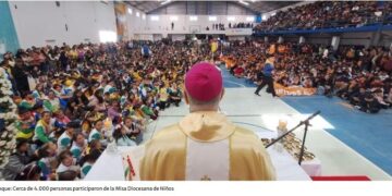 San Roque: unas 4.000 personas participaron de la Misa Diocesana de Niños