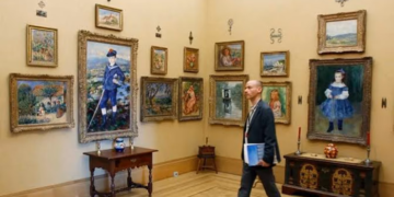 Robaron tres obras de arte del Museo Renoir en Francia