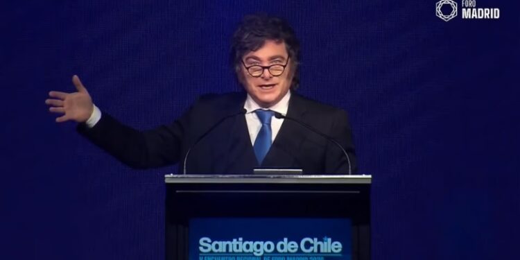 Javier Milei reivindicó el derrocamiento de Allende, criticó a Pedro Sánchez y a Mauricio Macri