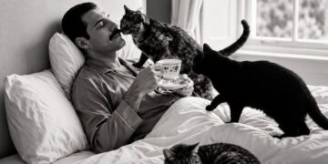 Freddie Mercury amaba tanto a sus gatos que les hablaba por telèfono cuando estaba lejos