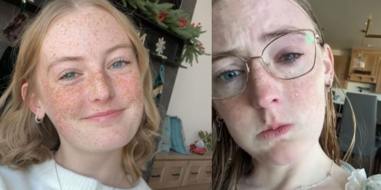 Grace Jamison perdiò la visiòn tras bañarse con las lentes de contacto puestas