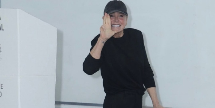 Xuxa Meneghel mostró su apoyo a Luiz Inácio Lula da Silva