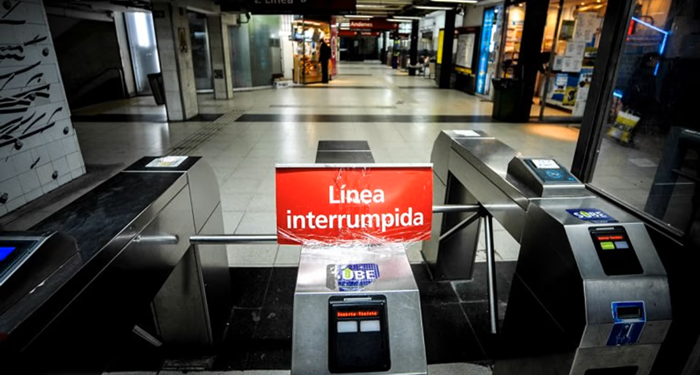 La Ciudad intimó a los metrodelegados a garantizar un servicio mínimo del 50%