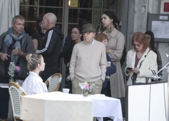 Woody Allen empieza a rodar su nueva película en la Plaza de Oriente de Madrid